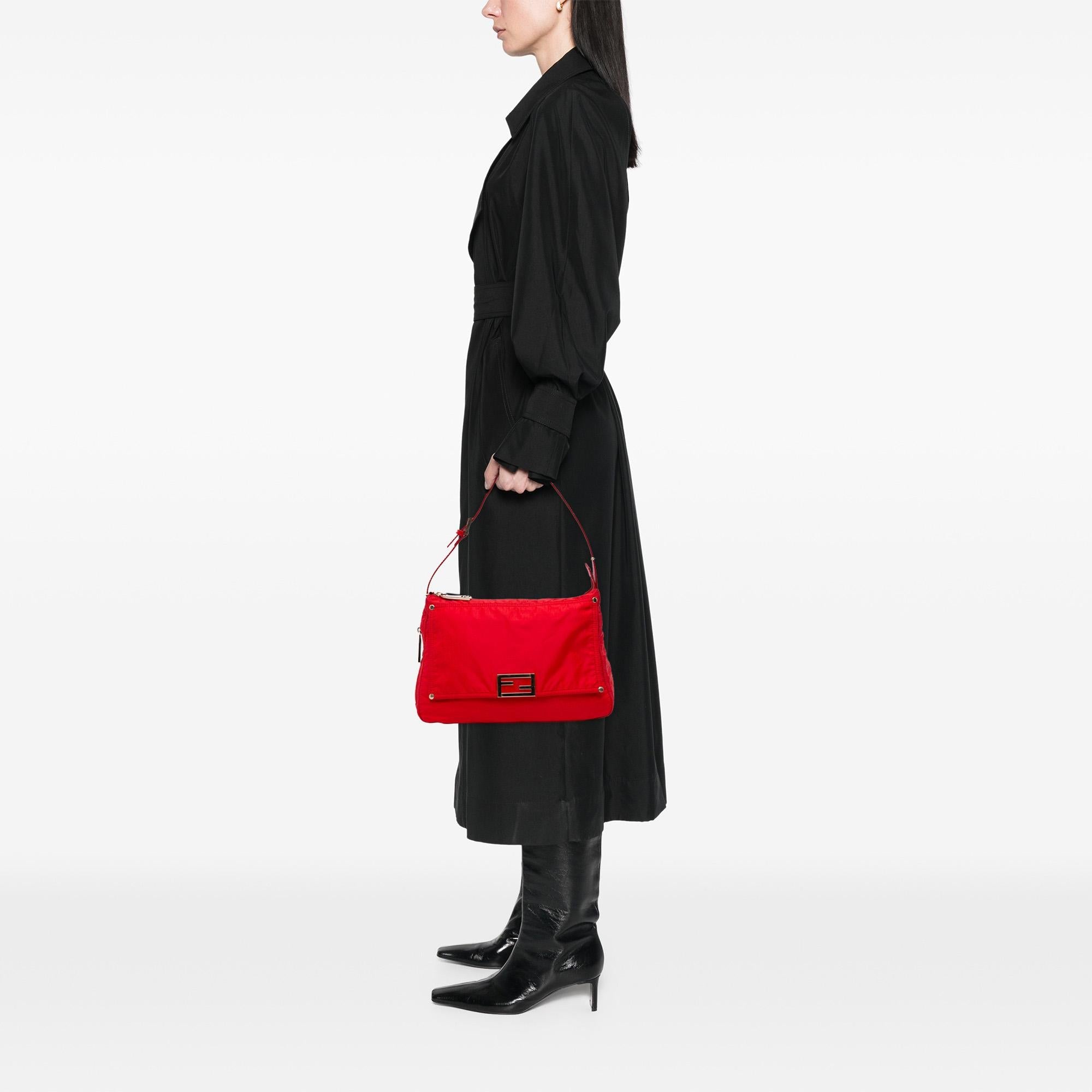 Fendi Micro Zucchino Nylon Mamma Forever