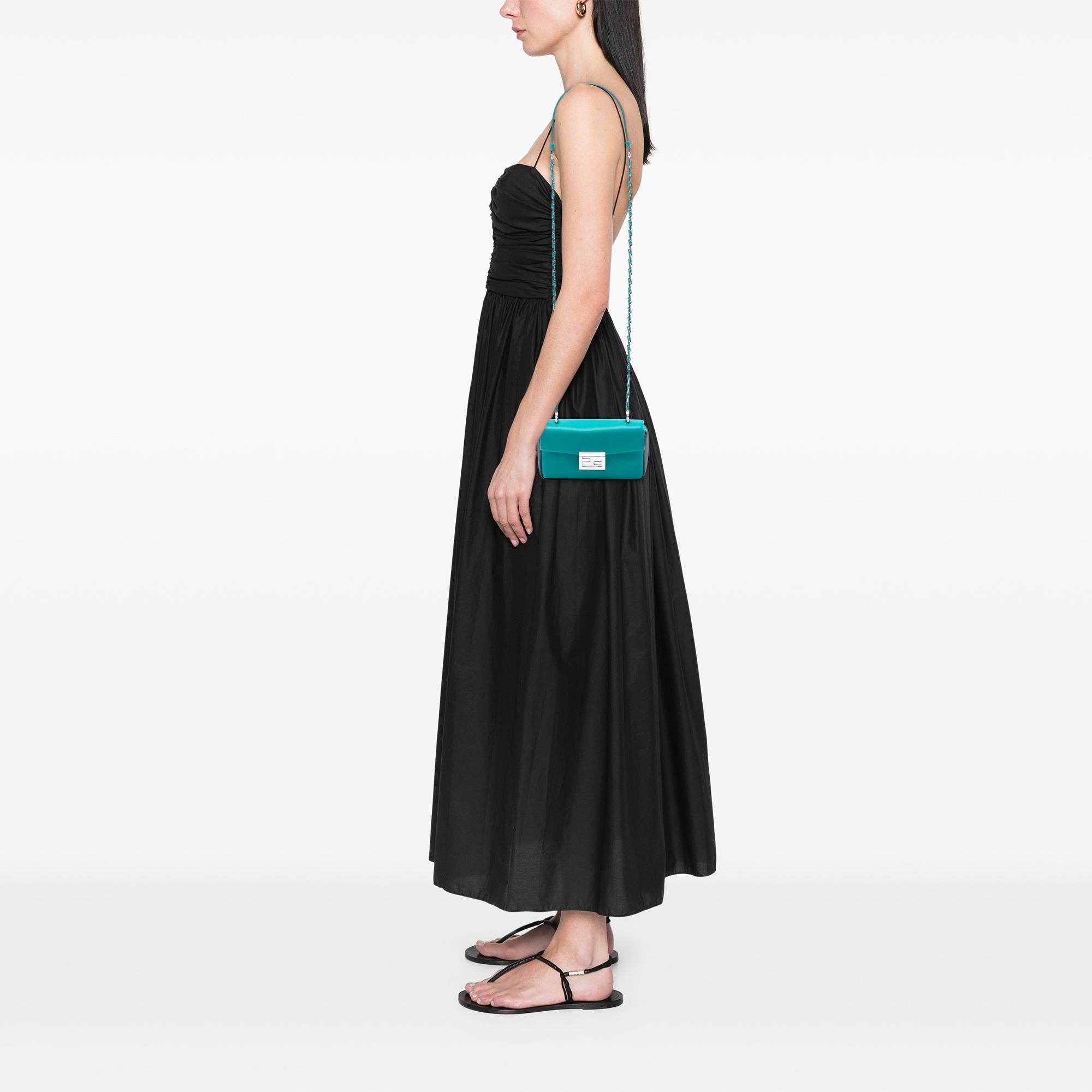 Fendi Mini Bicolor Nappa Be Baguette Crossbody