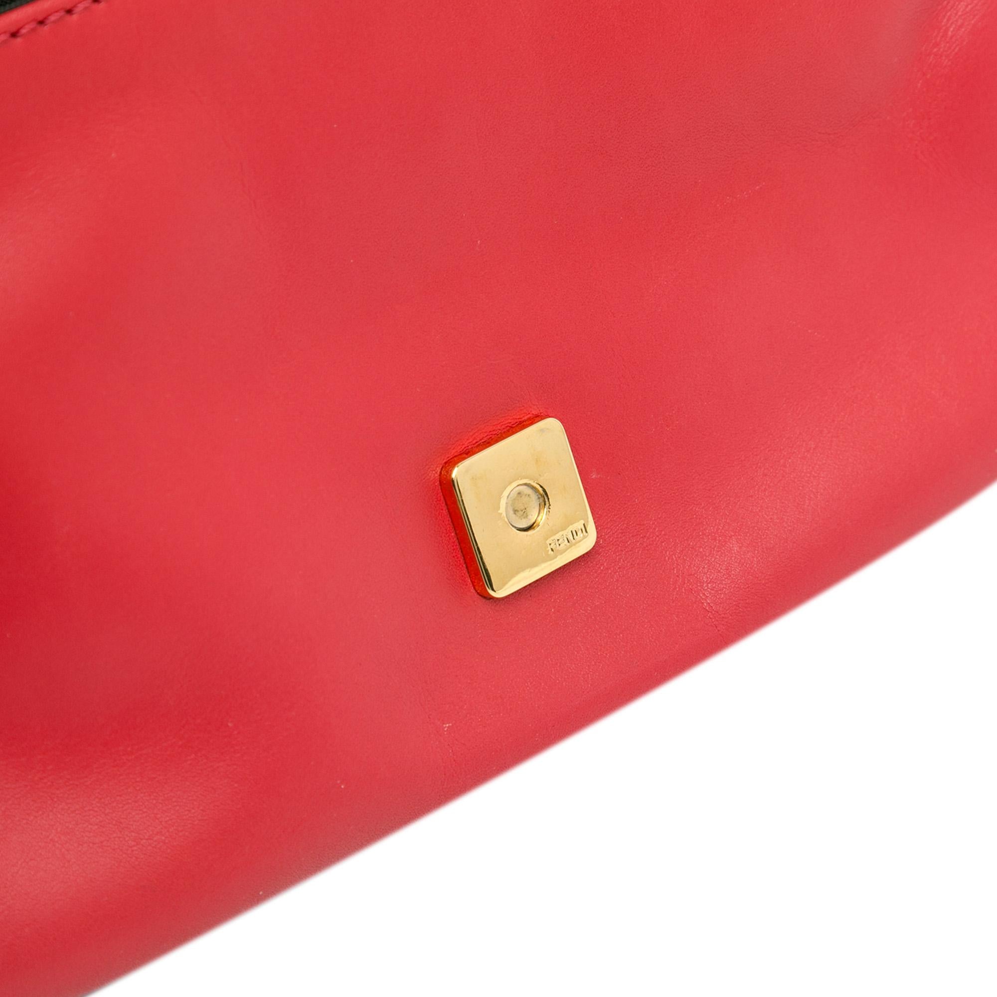 Fendi Mini Calfskin Chain Mamma Forever