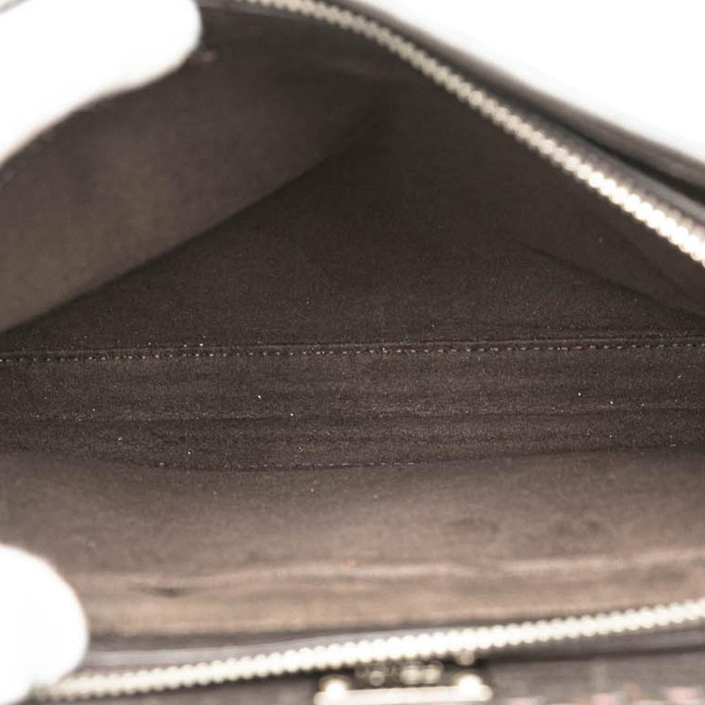 Fendi Mini Calfskin Romano Selleria Peekaboo Iconic Fit Satchel