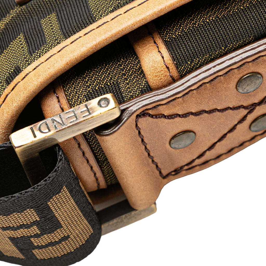 Fendi Mini FF Zucca Canvas Crossbody