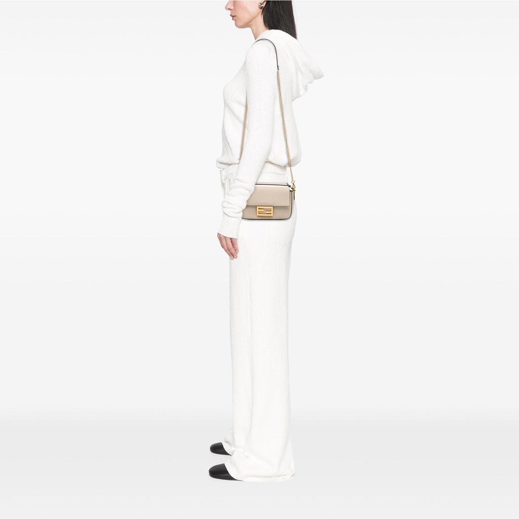 Fendi Mini Leather Baguette Satchel