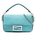 Fendi Mini Leather Baguette Satchel