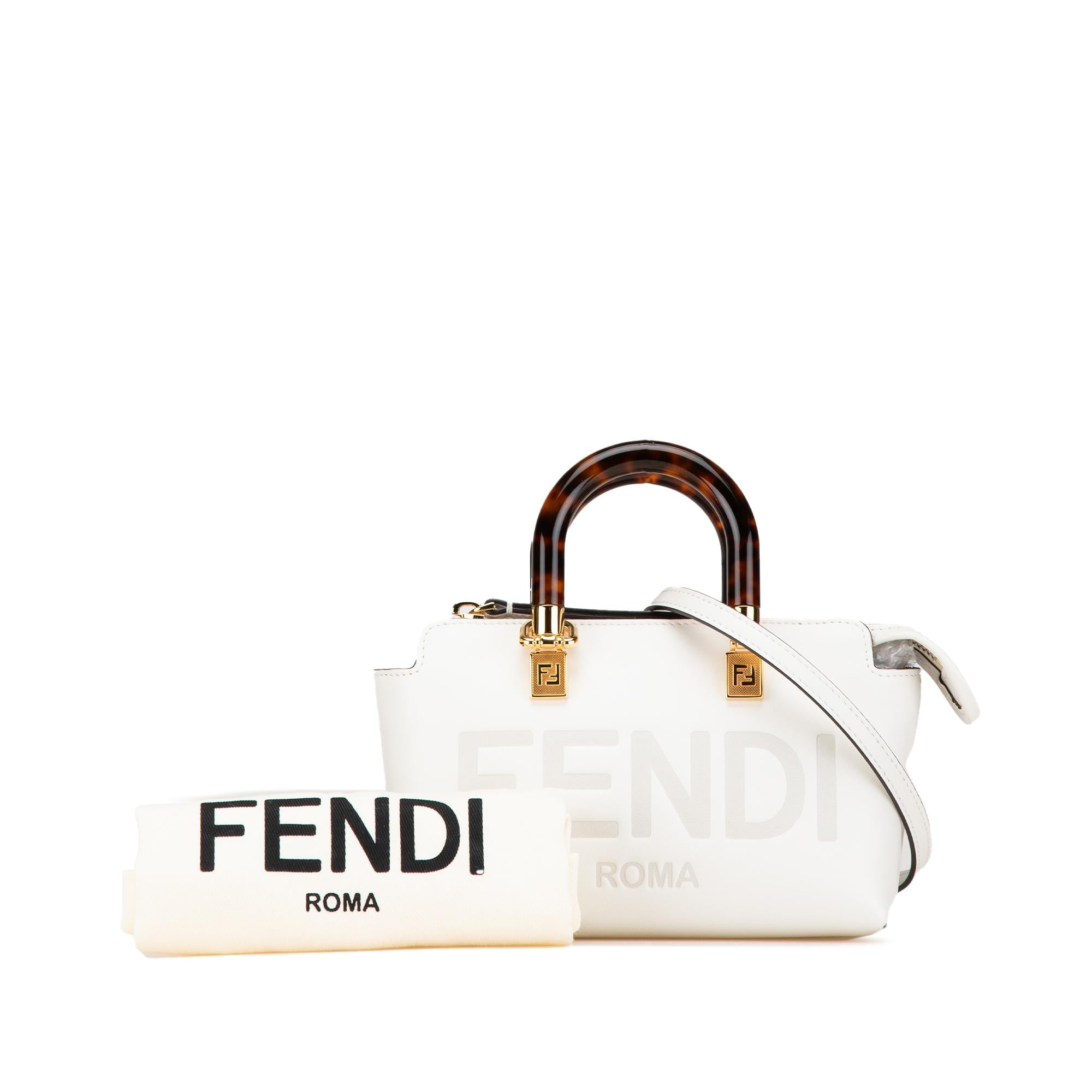 Fendi Mini Leather By The Way Roma Satchel