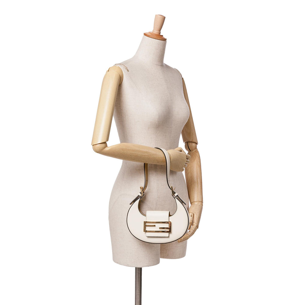 Fendi Mini Leather Cookie Hobo