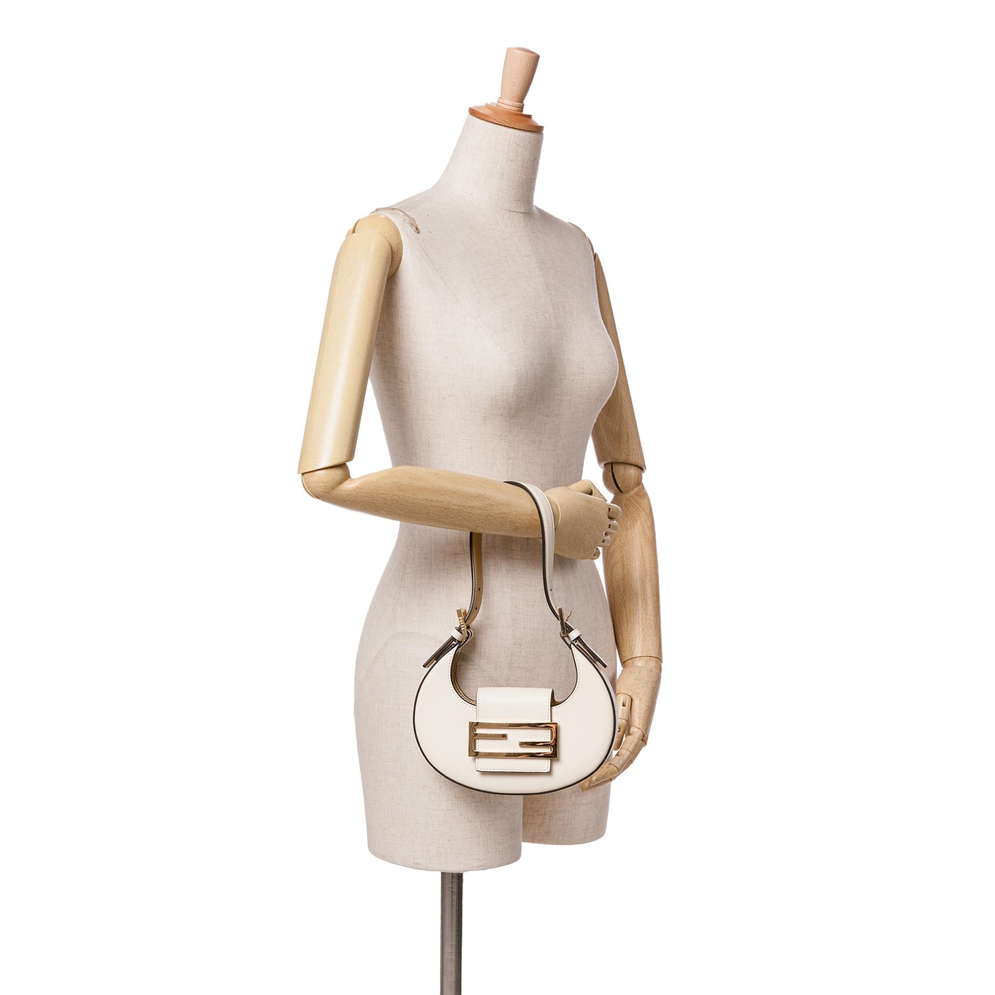 Fendi Mini Leather Cookie Hobo