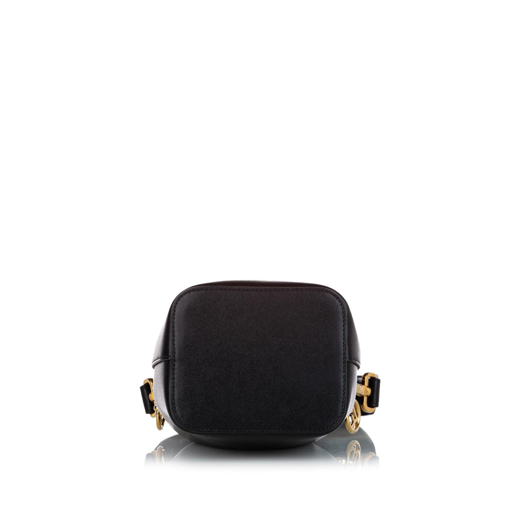 Fendi Mini Mon Tresor Leather Bucket Bag (SHG-37091)