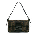 Fendi Mini Zucca Canvas Baguette (SHG-B1bmp0)