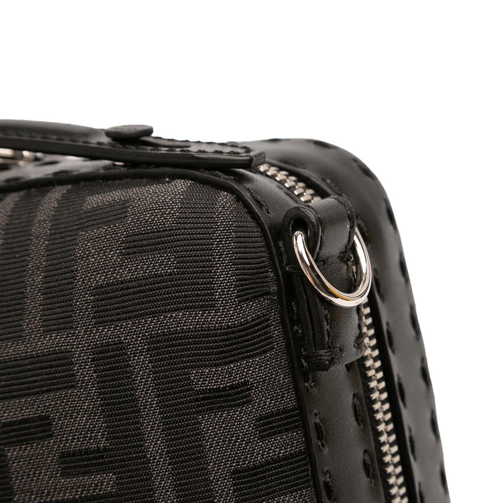 Fendi Mini Zucca Canvas Suitcase Bag