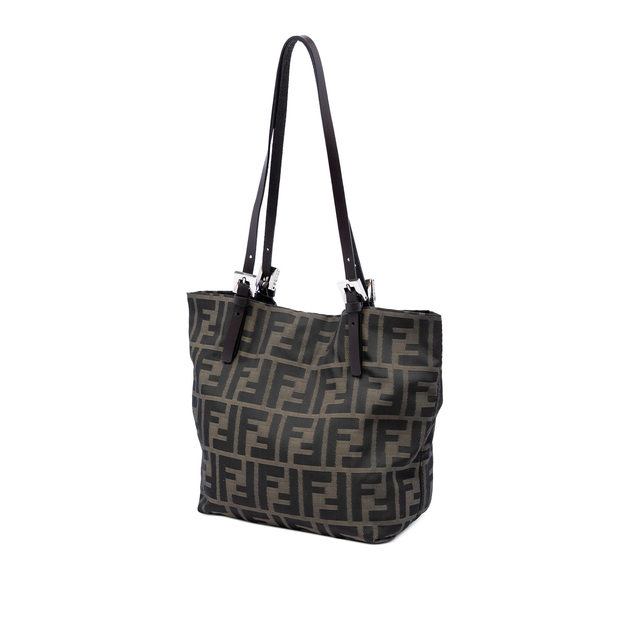 Fendi Mini Zucca Canvas Tote