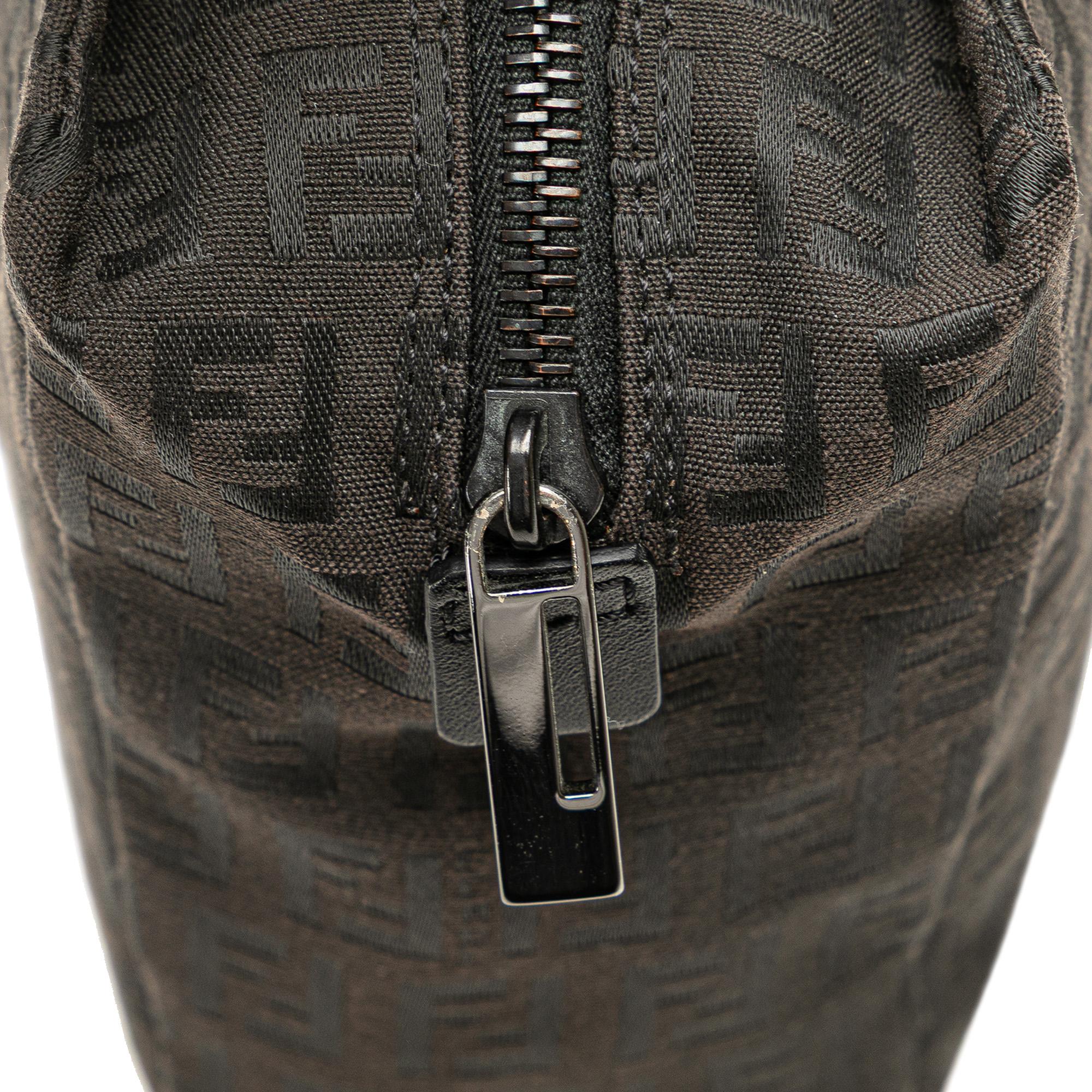 Fendi Mini Zucchino Canvas Handbag