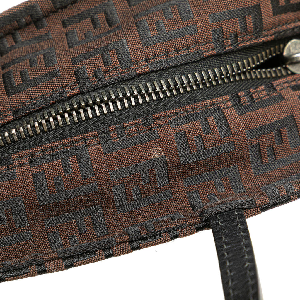 Fendi Mini Zucchino Canvas Handbag
