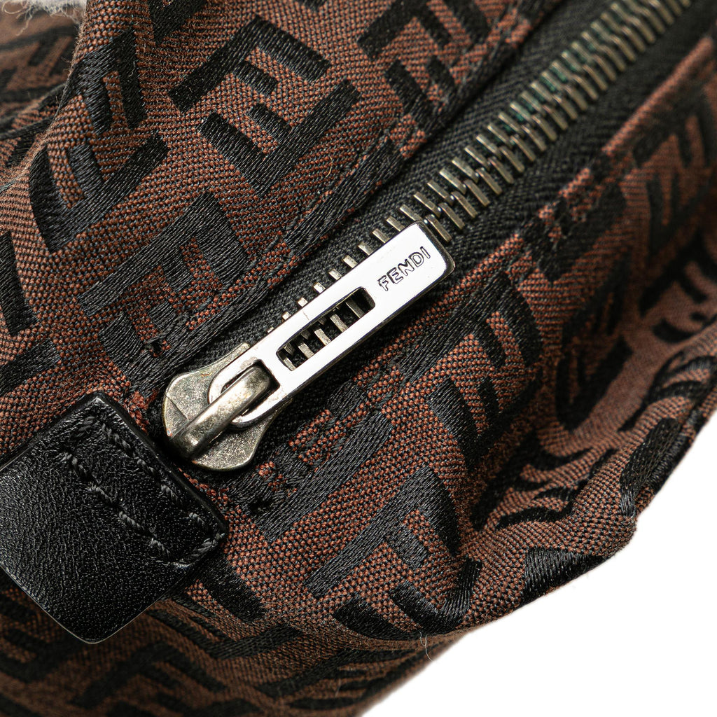 Fendi Mini Zucchino Canvas Handbag