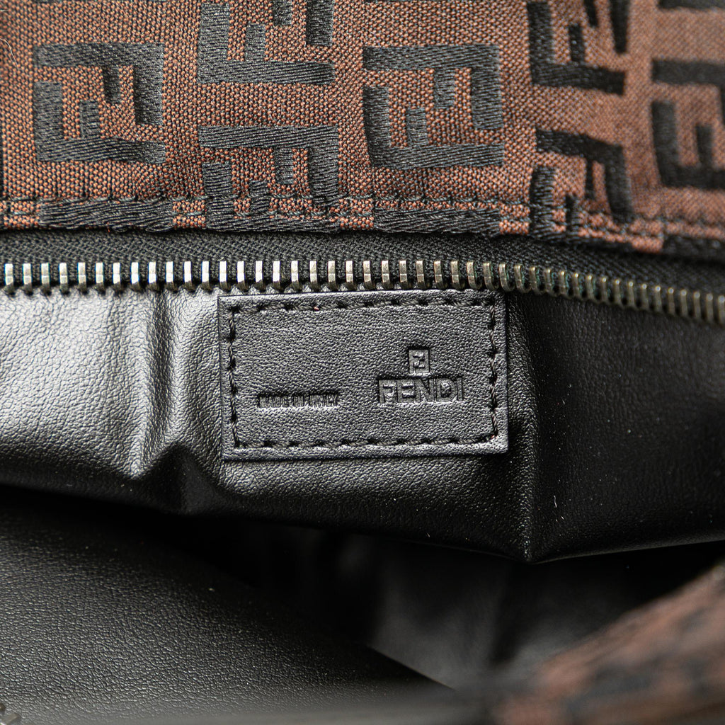 Fendi Mini Zucchino Canvas Handbag