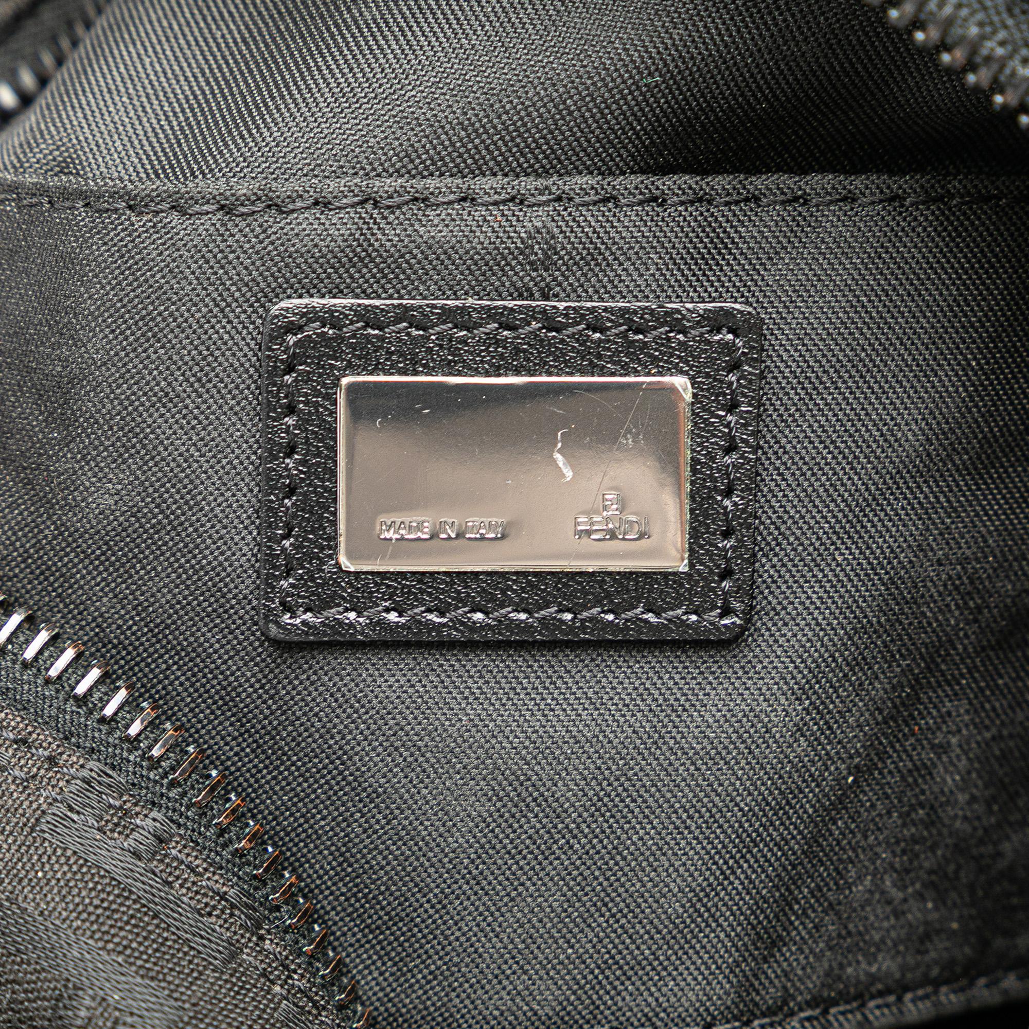 Fendi Mini Zucchino Canvas Handbag