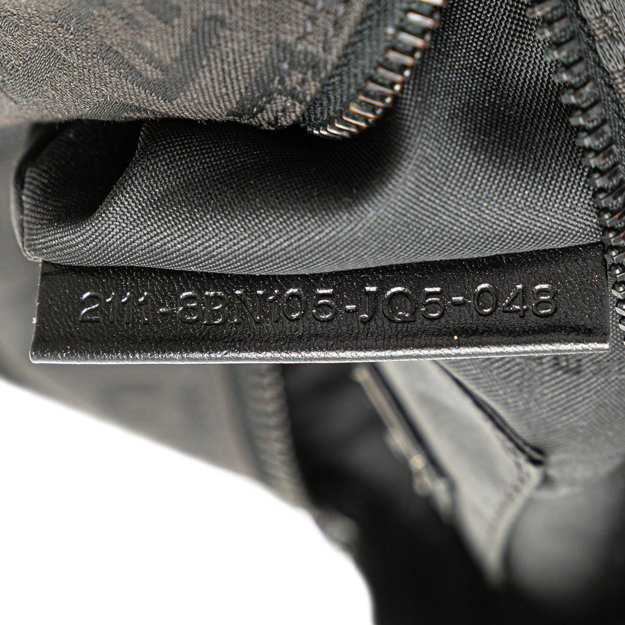 Fendi Mini Zucchino Canvas Handbag
