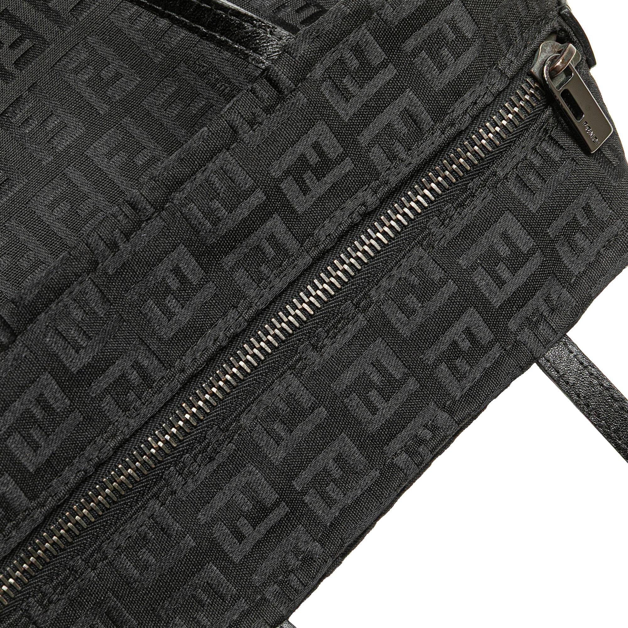 Fendi Mini Zucchino Canvas Handbag