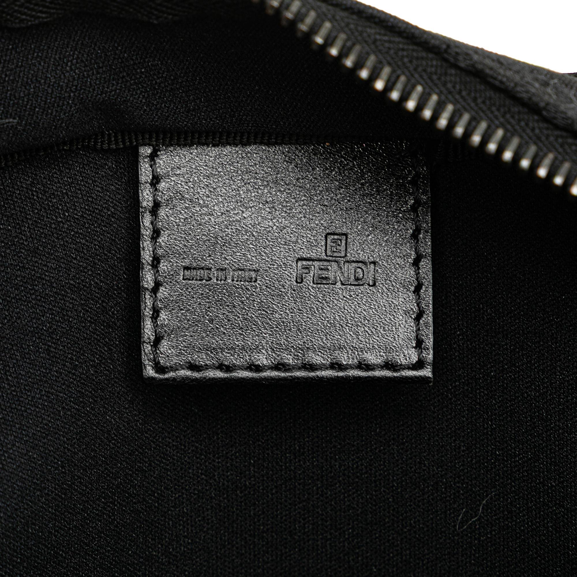 Fendi Mini Zucchino Canvas Handbag