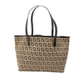 Fendi Mini Zucchino Canvas Roll Tote