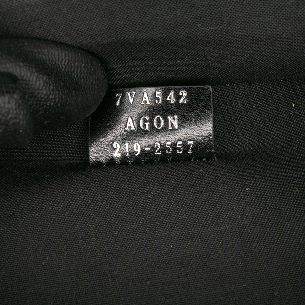 Fendi Mini Zucchino Recycled Jacquard Trolley Satchel