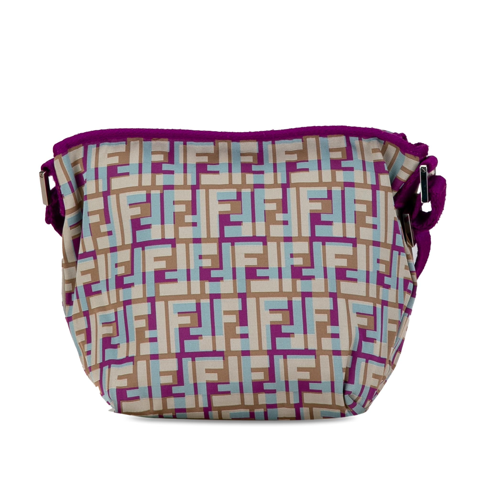Fendi Multicolor Zucca Nylon Crossbody (SHG-5MQTj2)
