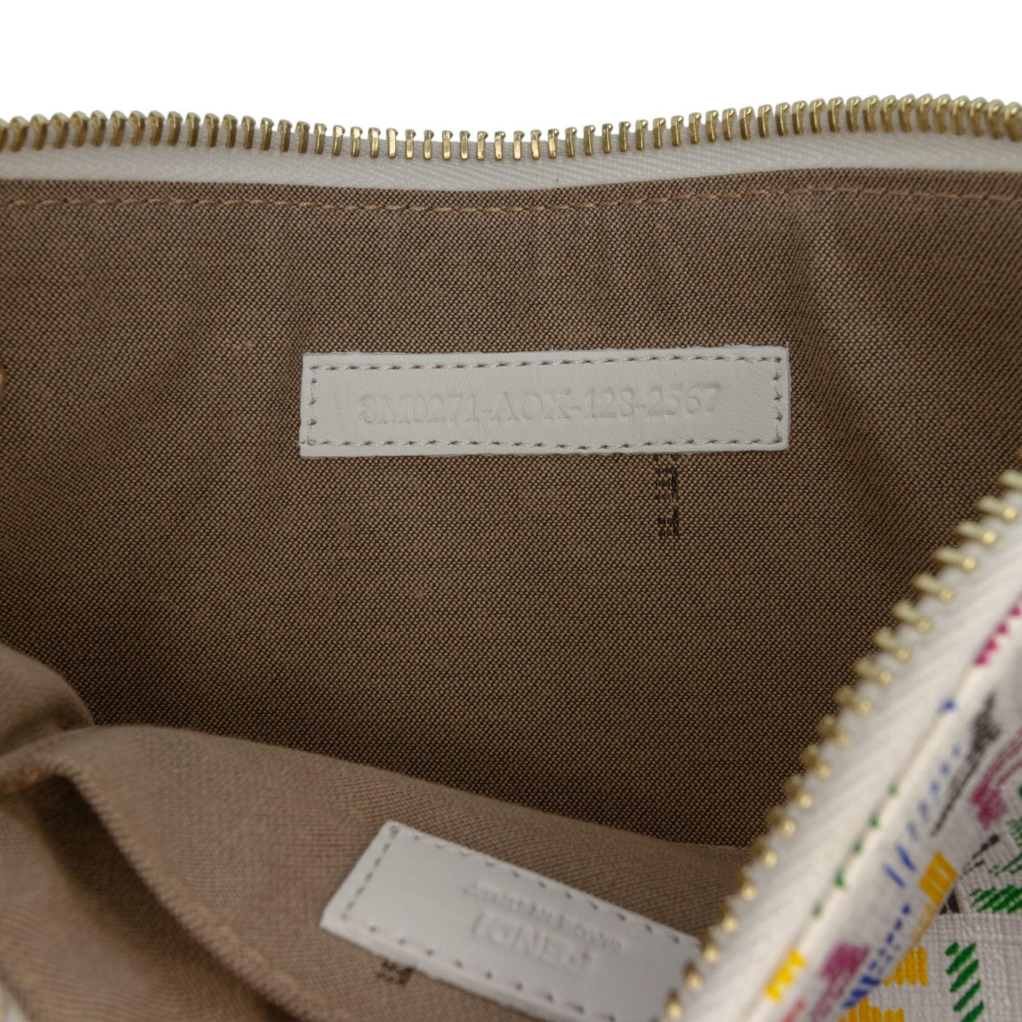 Fendi Multicolor Zucchino Spalmati Chain Pochette
