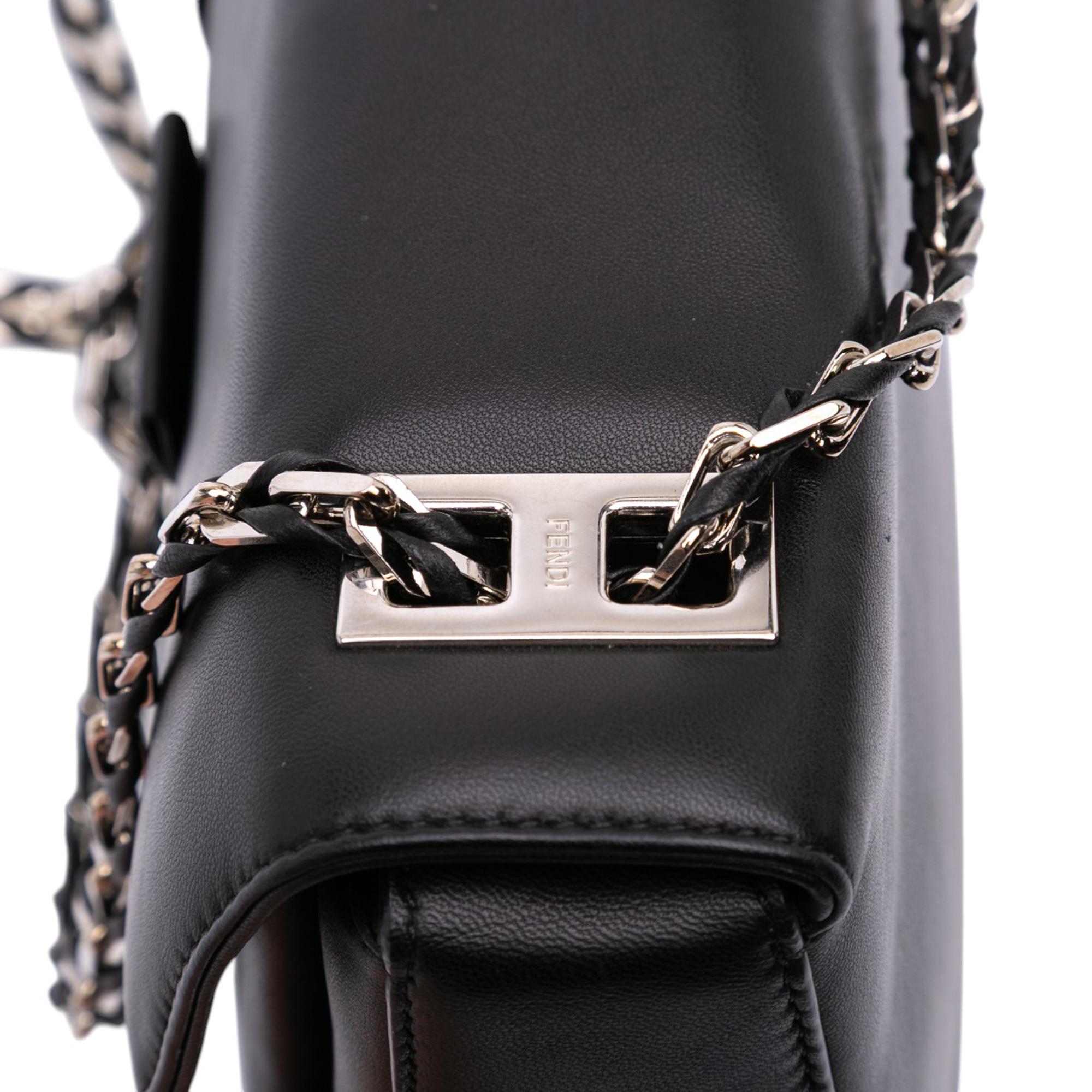 Fendi Nappa Be Baguette Crossbody