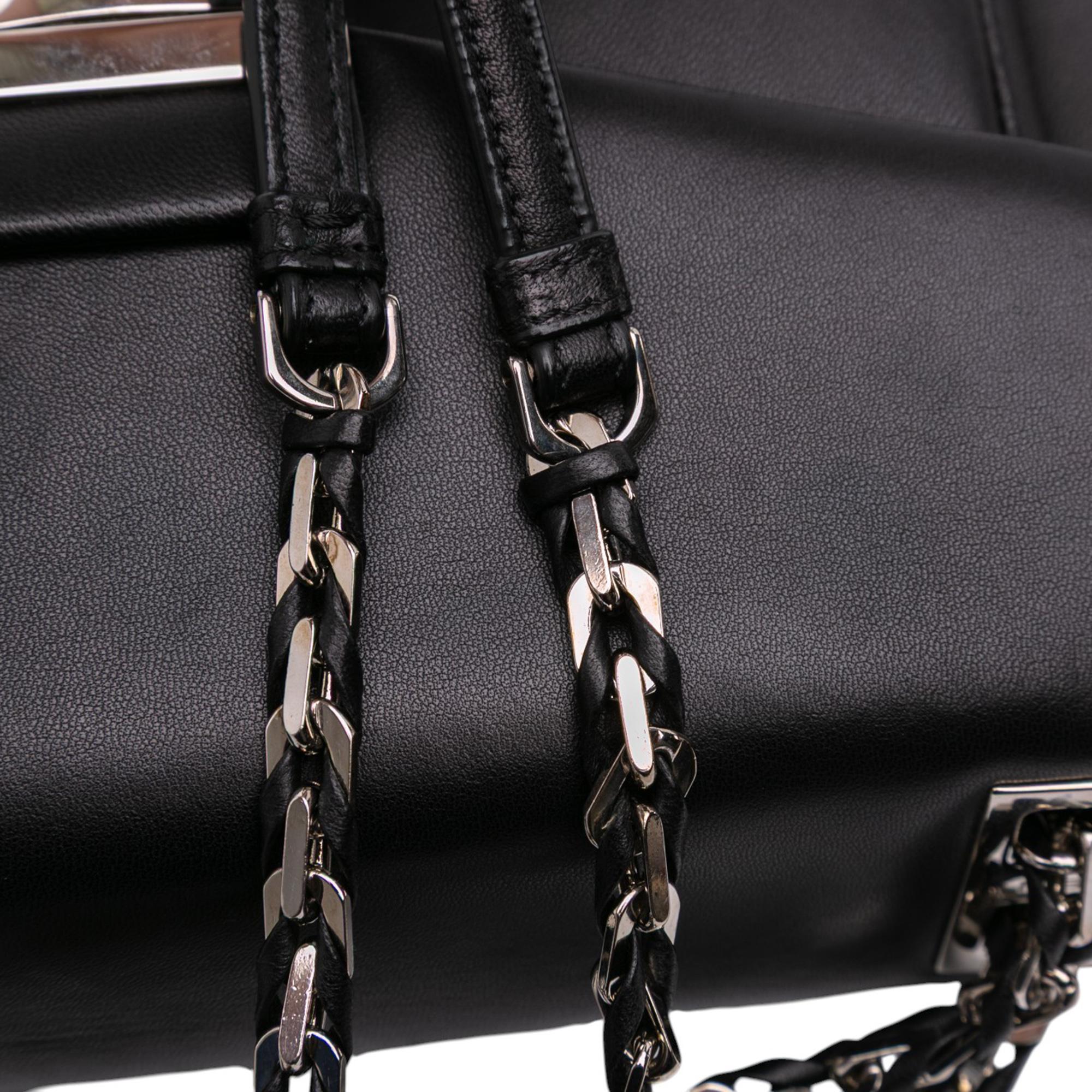 Fendi Nappa Be Baguette Crossbody