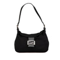 Fendi Neoprene Double Flap Shoulder Bag (SHG-Fp6HvH)