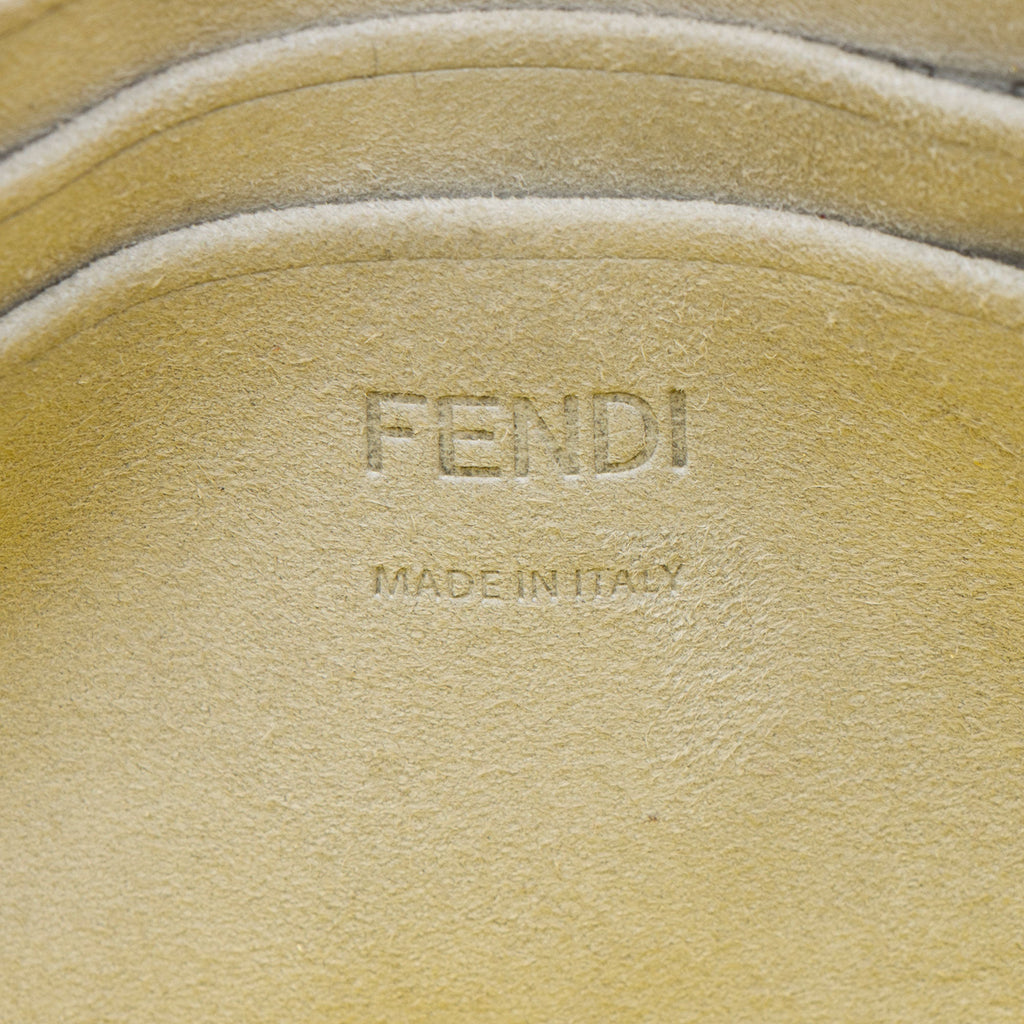 Fendi Nubuck Crystal Mini Baguette (SHF-euHxV9)