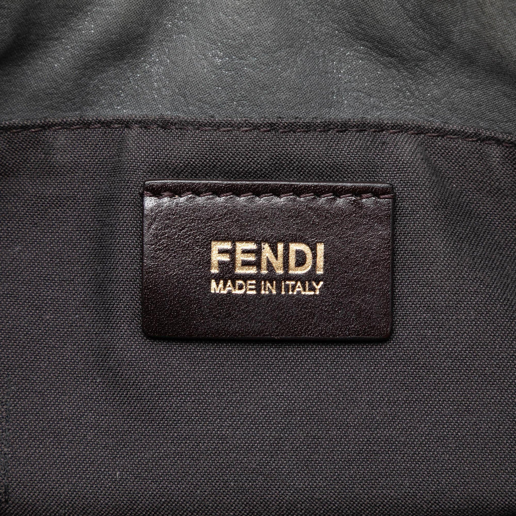 Fendi Nubuck FF Chains Tote