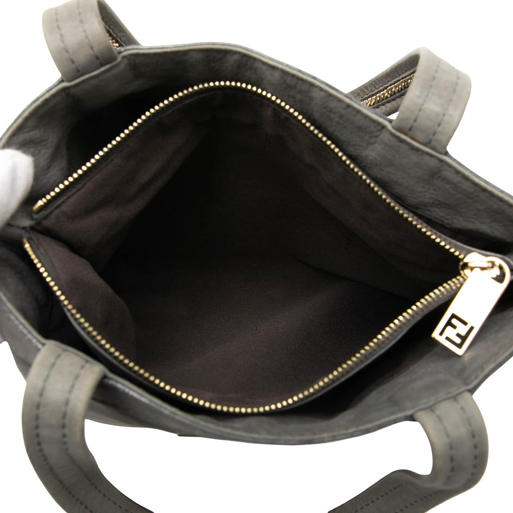 Fendi Nubuck FF Chains Tote