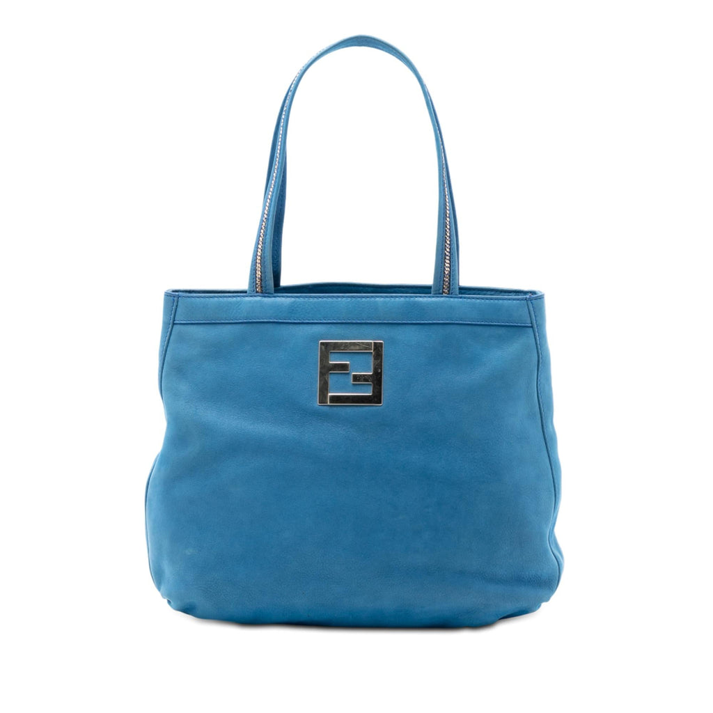 Fendi Nubuck FF Chains Tote