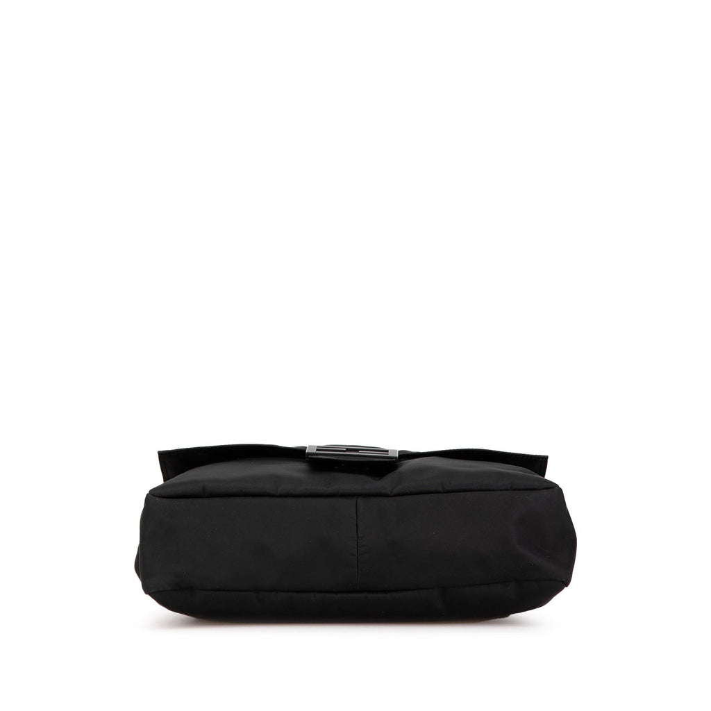 Fendi Nylon Baguette Messenger Bag
