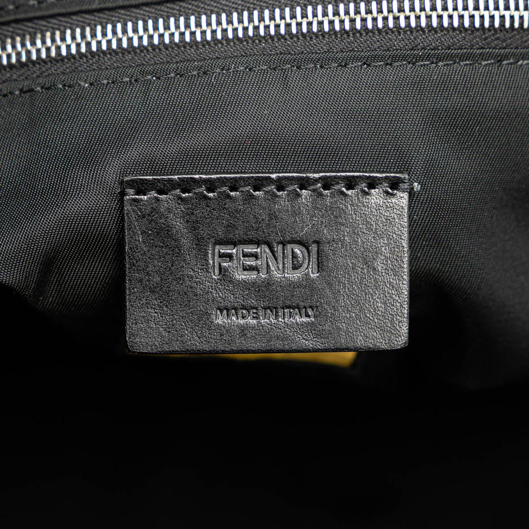Fendi Nylon Baguette Messenger Bag