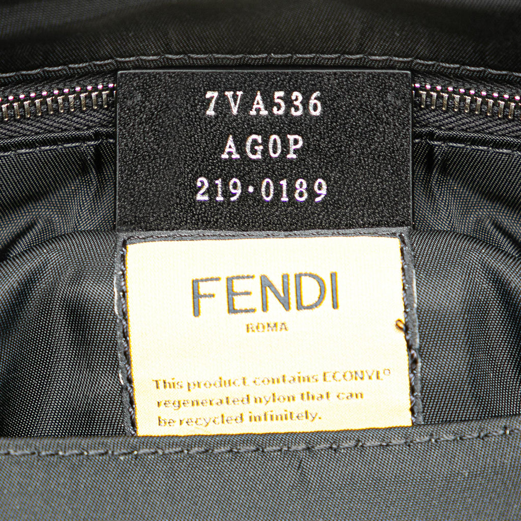Fendi Nylon Baguette Messenger Bag