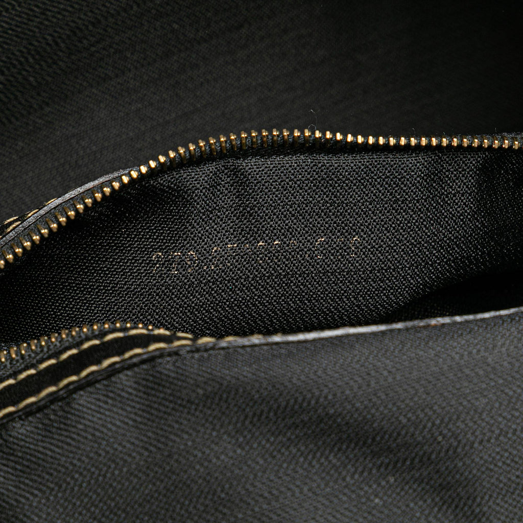 Fendi Pequin Coated Canvas Drawstring Backpack