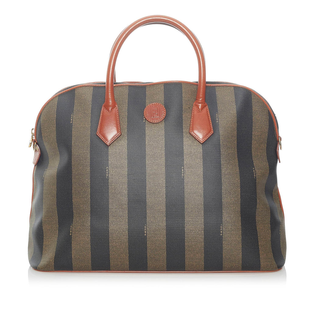 Fendi Pequin Handbag (SHG-32001)