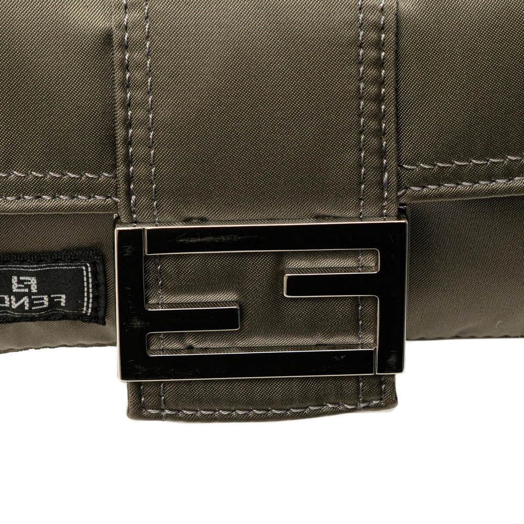 Fendi Porter Yoshida Nylon Baguette Satchel