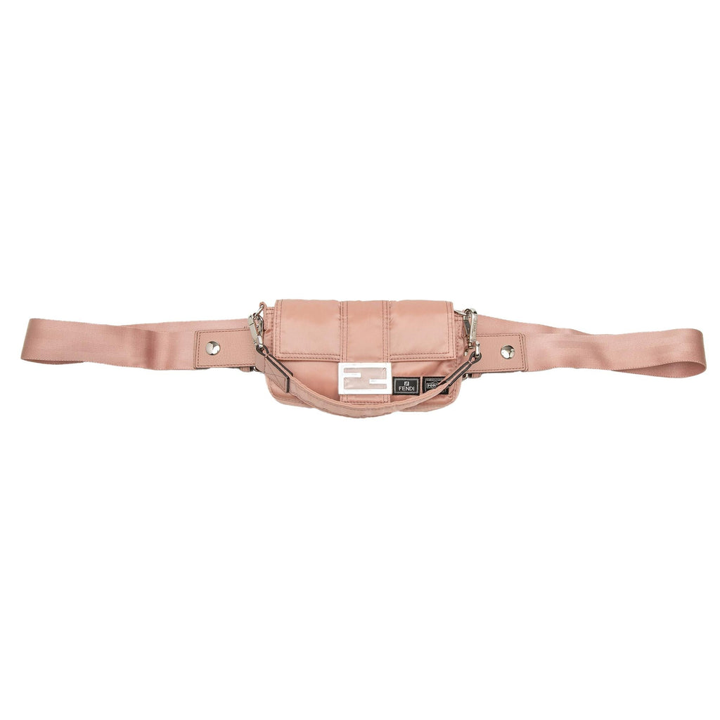 Fendi Porter Yoshida Nylon Baguette Satchel