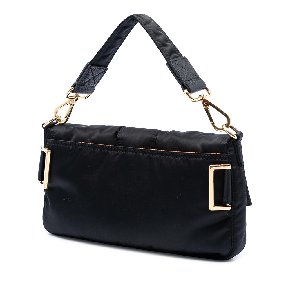 Fendi Porter Yoshida Nylon Convertible Baguette Satchel