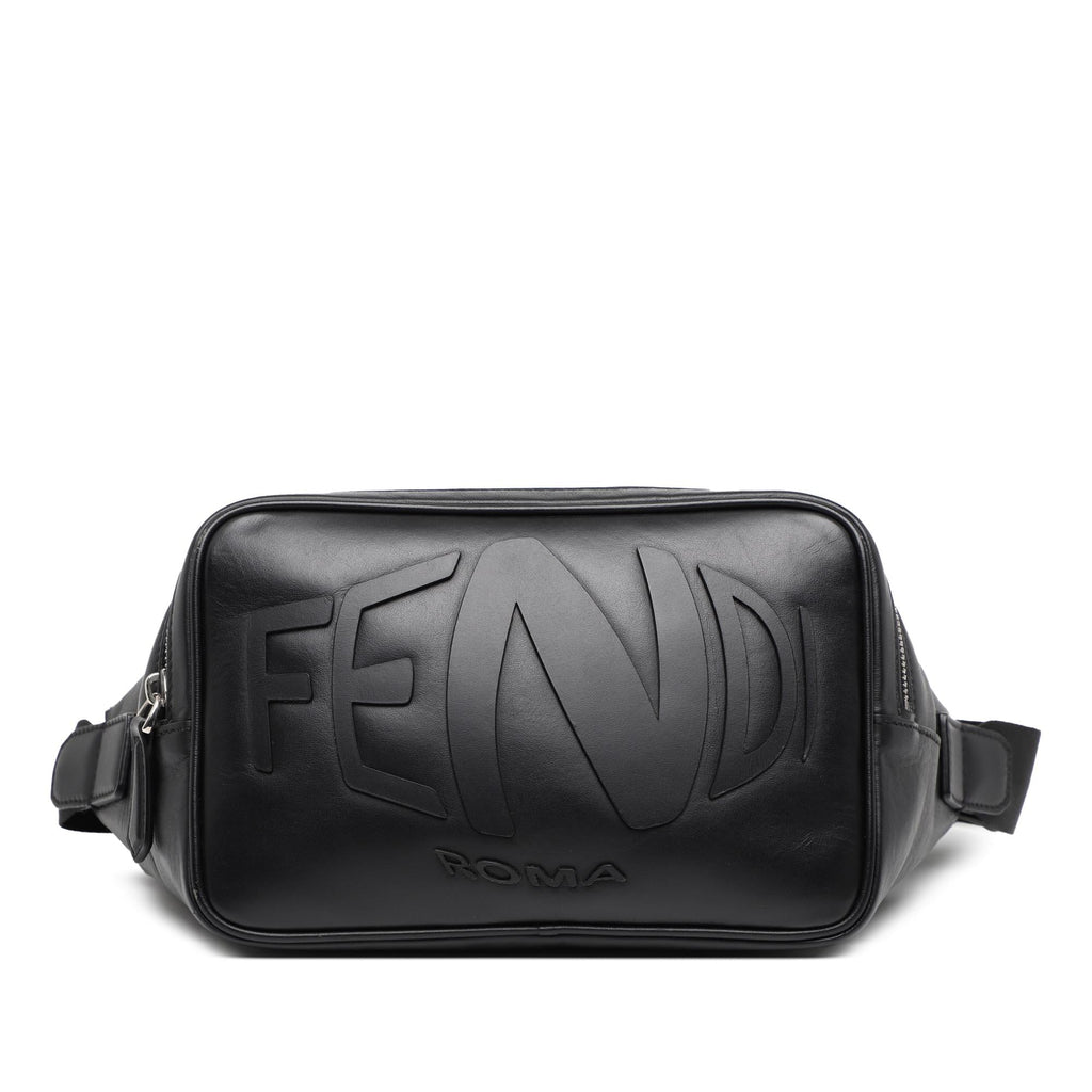 Fendi Sarah Coleman Leather Fisheye Belt Bag