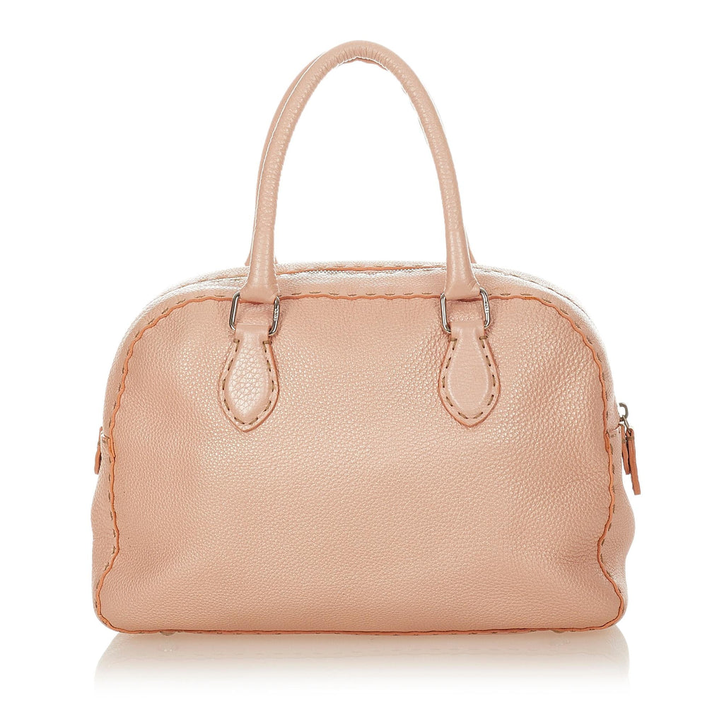 Fendi Selleria Leather Handbag (SHG-26621)