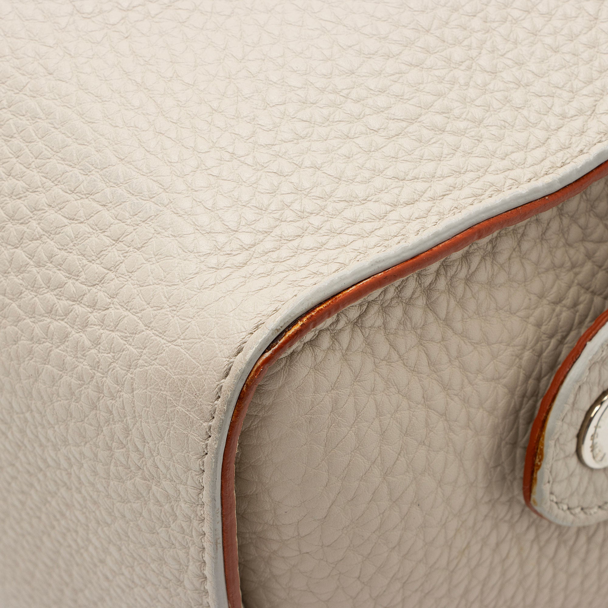 Fendi Selleria Leather Lei Boston Bag