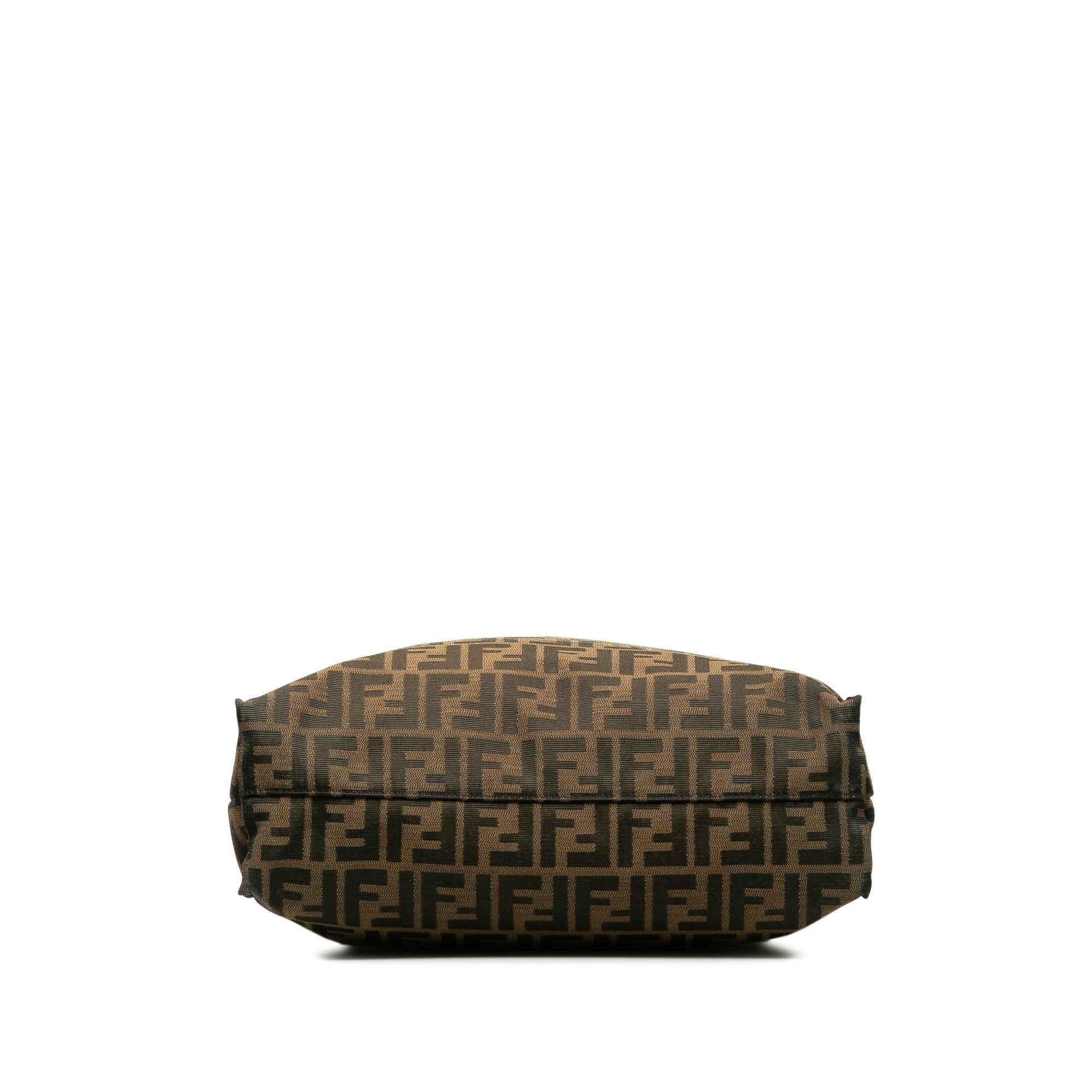 Fendi Selleria Trimmed Zucca Vertical Tote (SHG-AXod86)