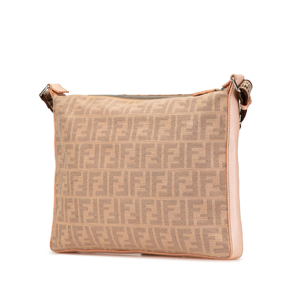 Fendi Selleria Zucca Canvas Crossbody