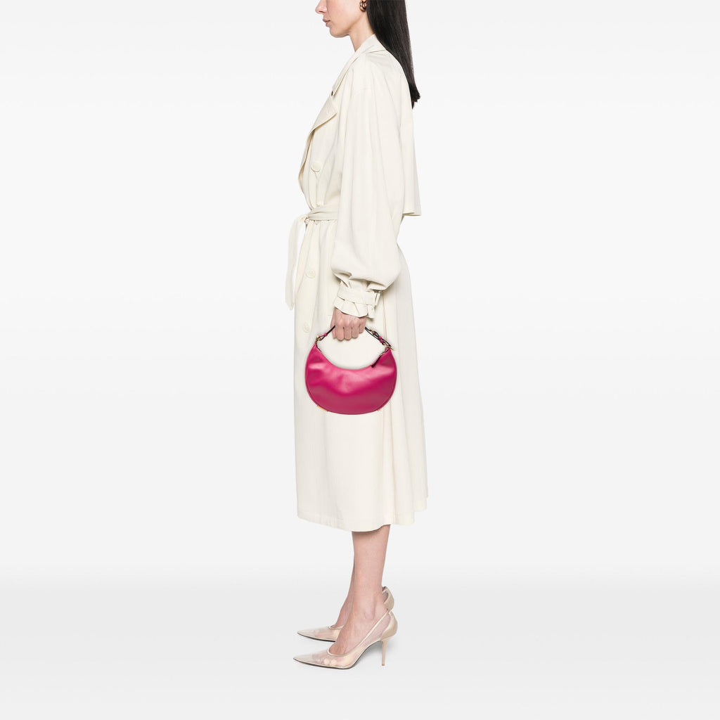Fendi Small Leather Fendigraphy Hobo