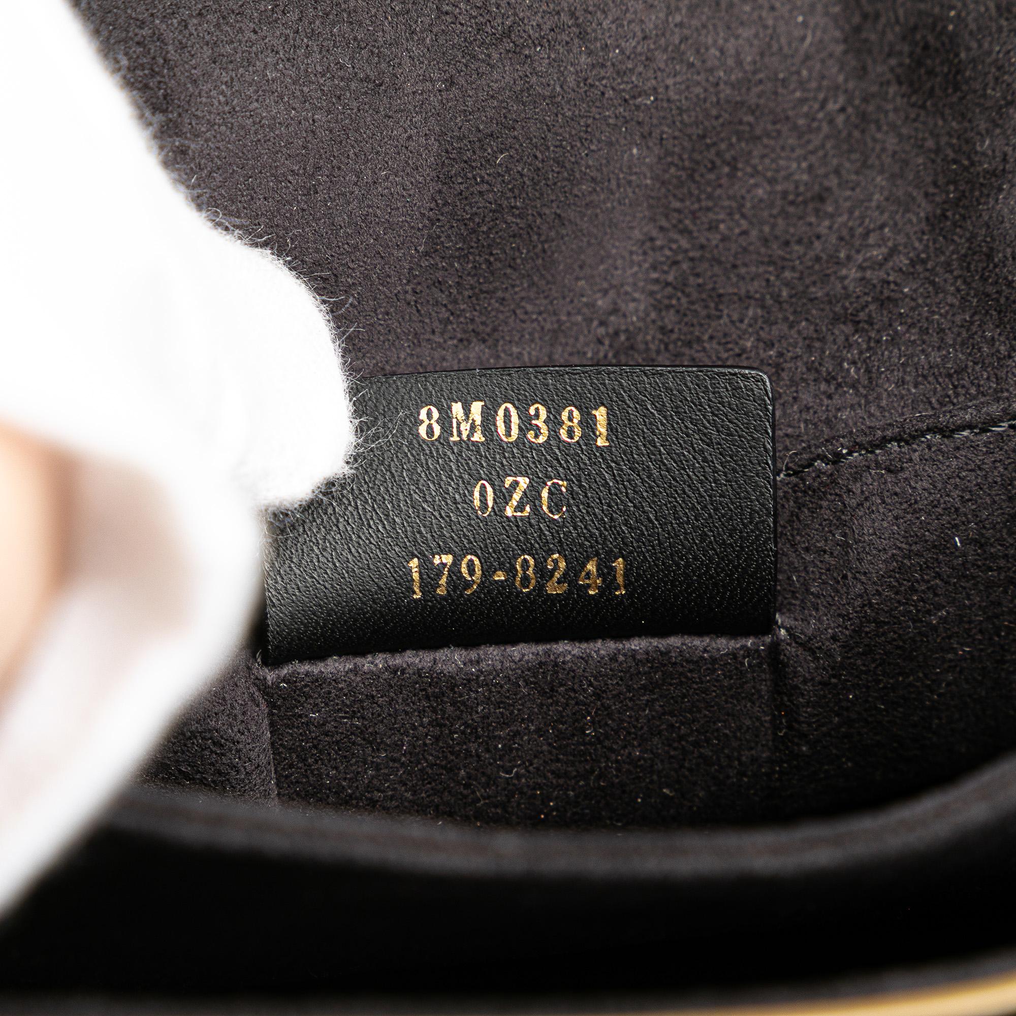 Fendi Small Scalloped Leather Kan I Crossbody