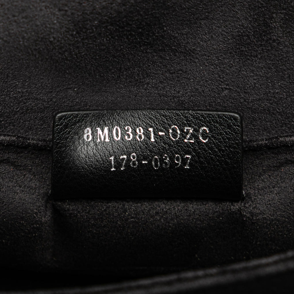Fendi Small Scalloped Leather Kan I Crossbody