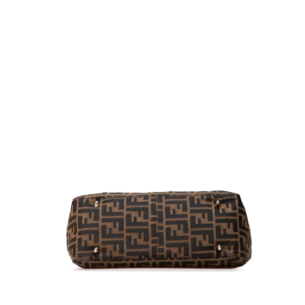 Fendi Small Zucca Canvas Twins Tote